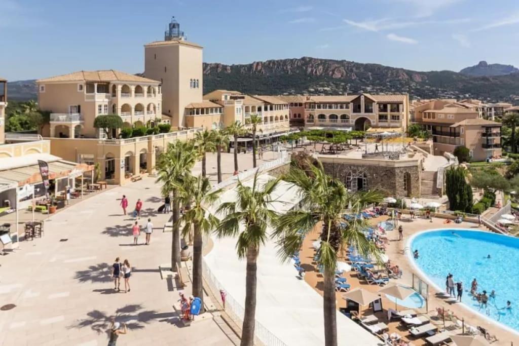 Superbe Appartement Village Cap Esterel 4P Climatise Saint-Raphaël 외부 사진